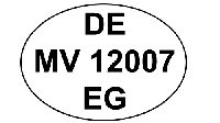 Zulassungszeichen Zulassungszeichen